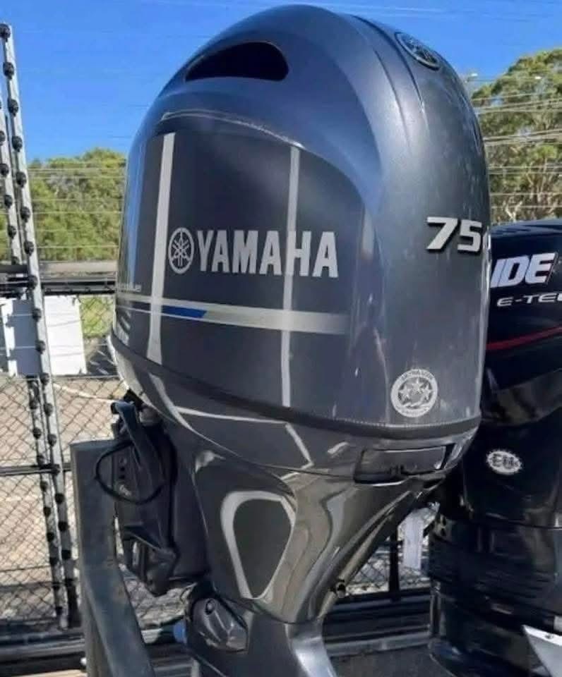 Yamaha 75 HP 4 Stroke Outboard Motor Engine